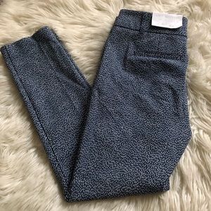 Loft Blue Printed Pants